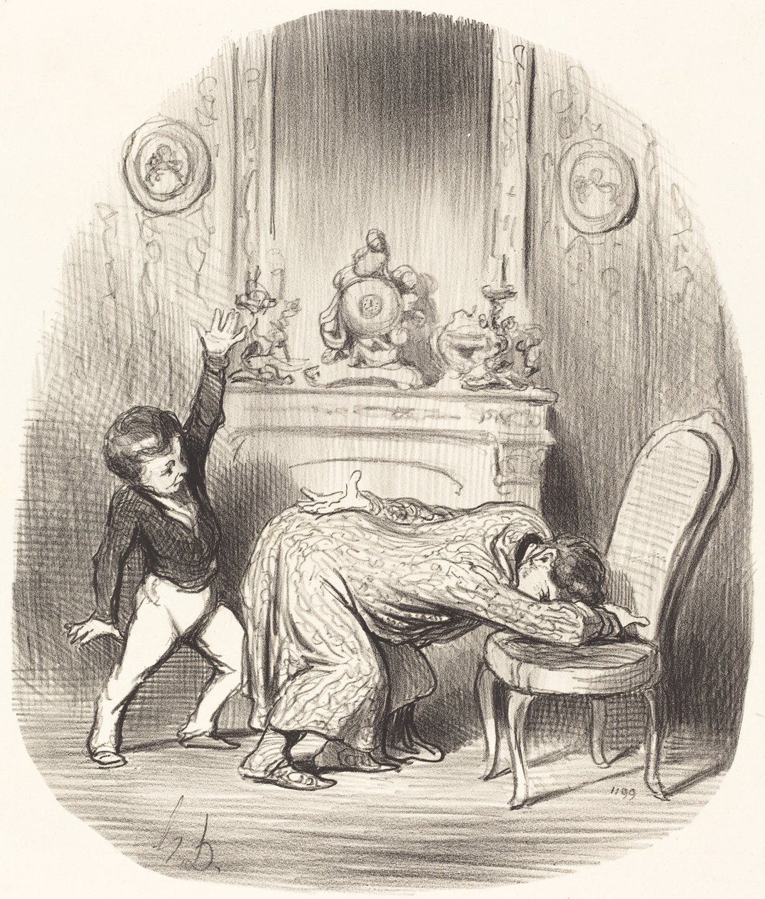På uppmaning av Henri IV av Honoré Daumier