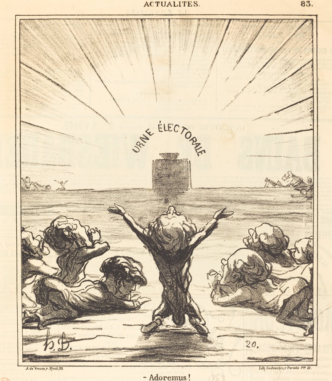 Vi avgudar det! av Honoré Daumier