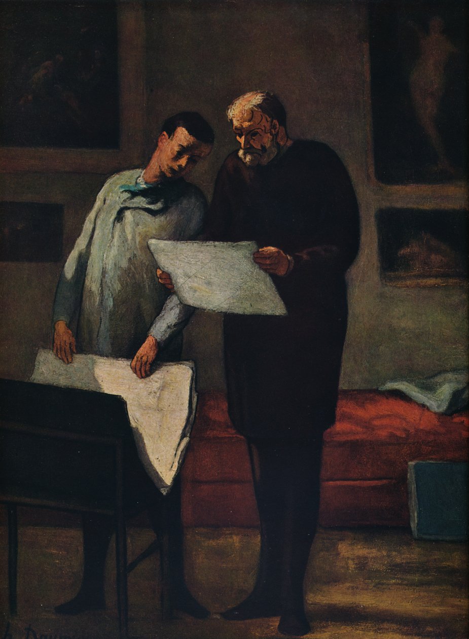 Råd till en ung konstnär, 1865-1868 av Honoré Daumier
