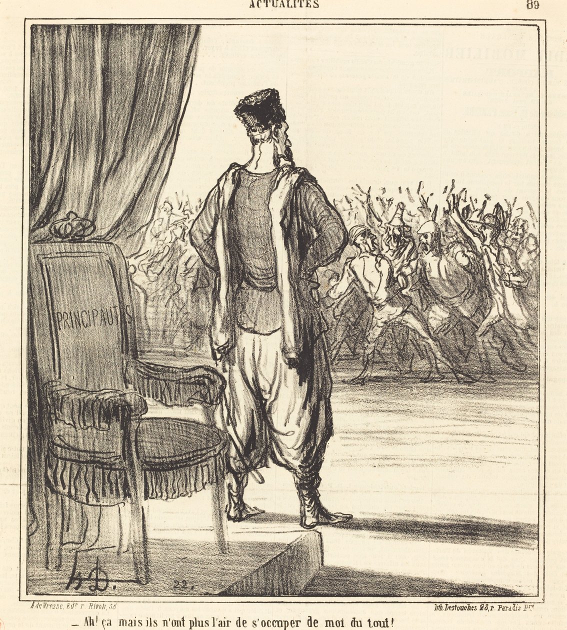 Ah! att... de verkar inte bry sig om mig längre av Honoré Daumier