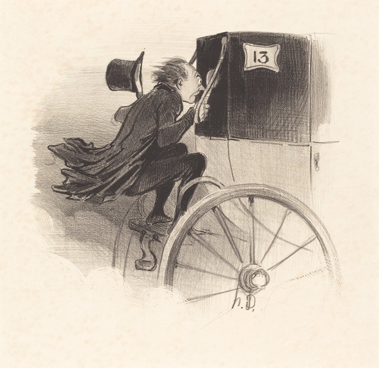 Ah! mycket bra det är jag säker på! olycklig... av Honoré Daumier