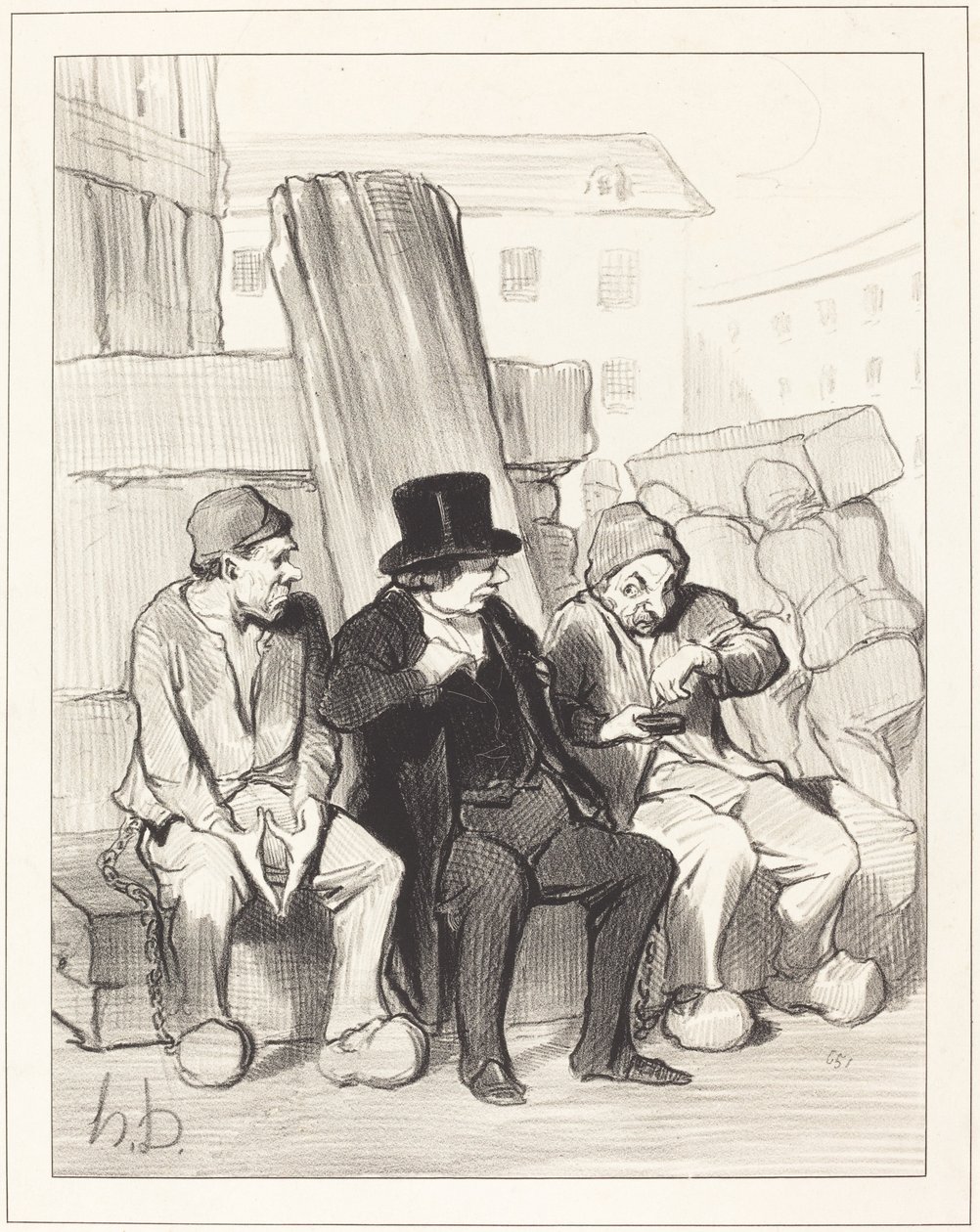 Så min vän, vid tjugotvå... av Honoré Daumier