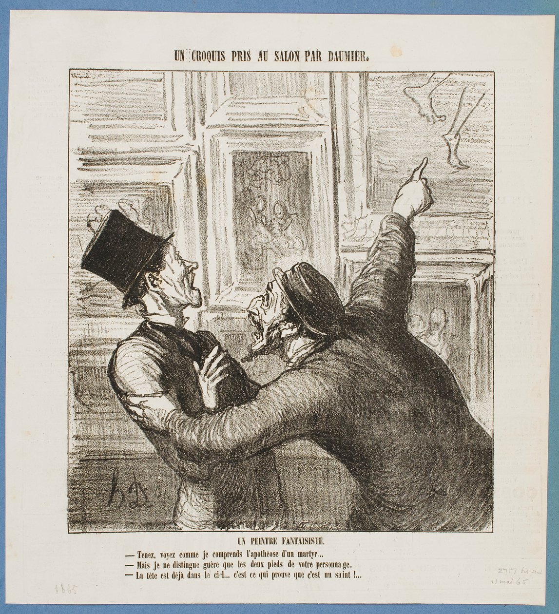 Album med tryck av och efter Honoré Daumier av Honoré Daumier
