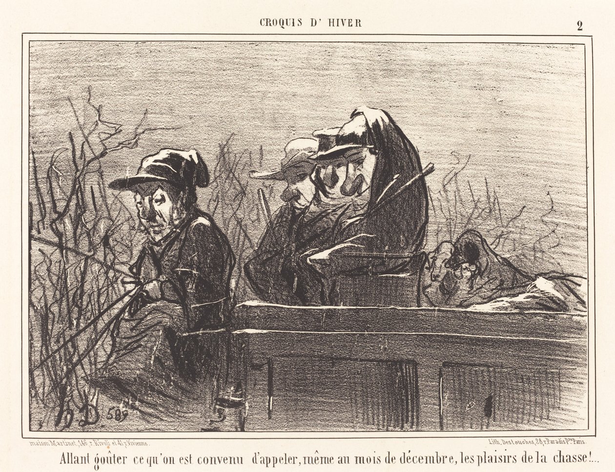 Ska smaka det vi kommit överens om att kalla... av Honoré Daumier