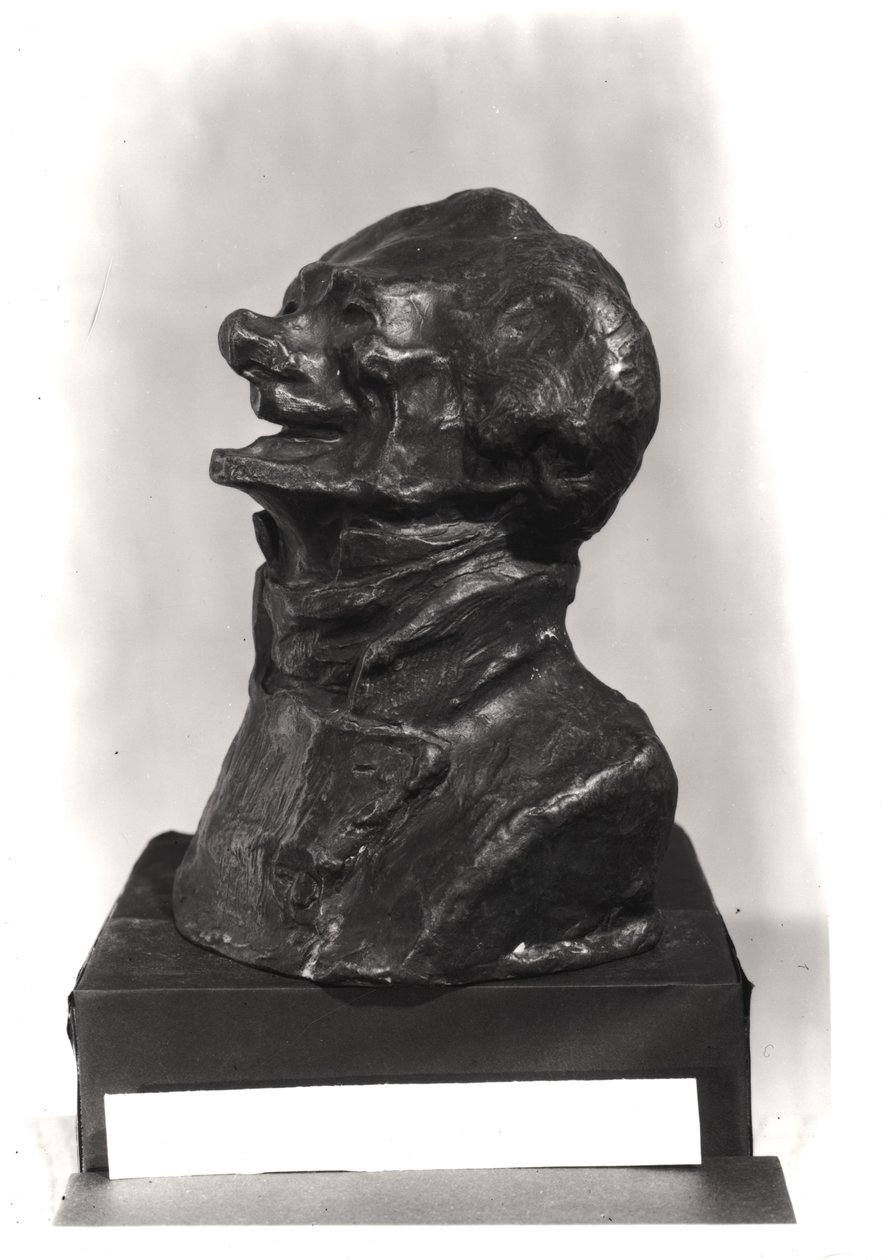 Byst av Charles Philipon (1800-62), ca 1833 (brons) av Honoré Daumier