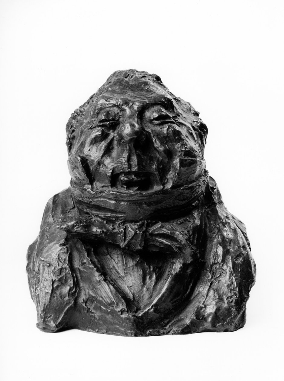 Karikatyr av Charles-Guillaume Etienne (brons) av Honoré Daumier