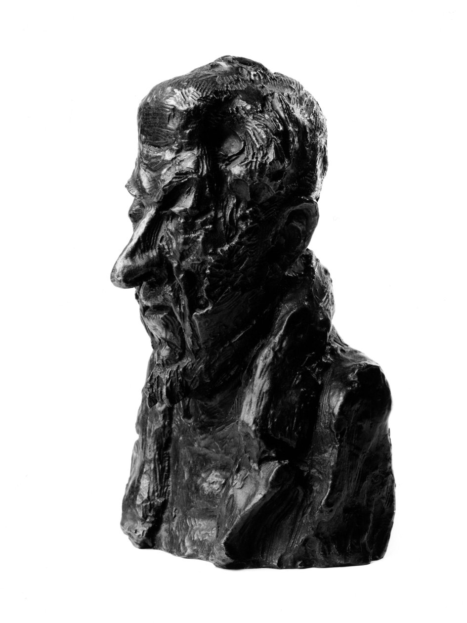 Tecknad av greve Alfred Pierre de Fallux du Coudray (1811-1885), vice och minister. Den onda”” Skulptur av Honore Daumier (1808-1879) 1800-talet. Inv L 48,16 Dim i cm H 23 x L 1 Museum of Fine Arts, Palais Longchamp, Marseille av Honoré Daumier