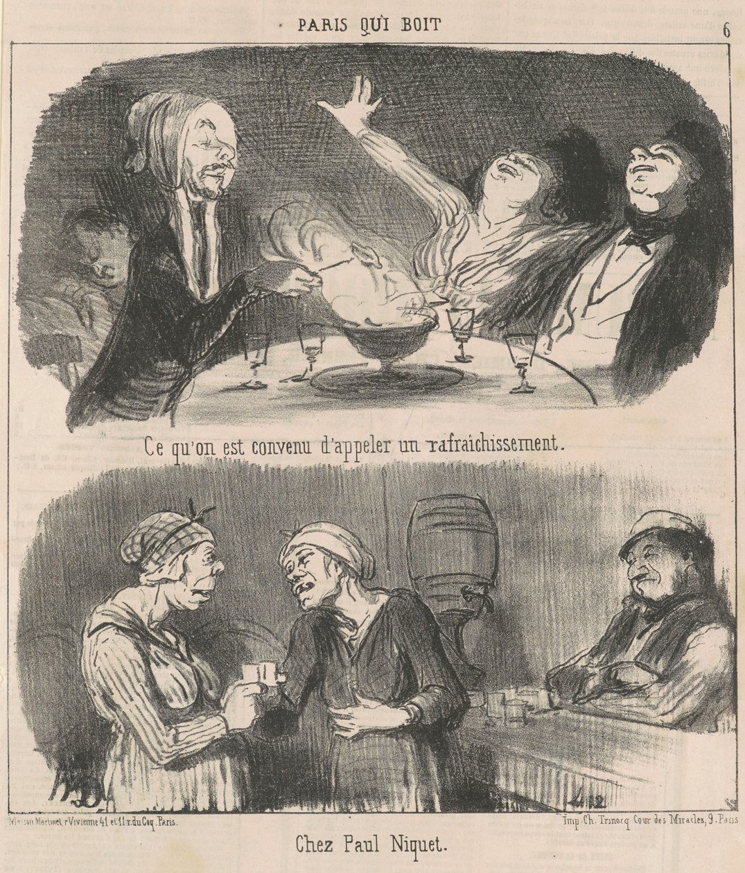 Vad vi kom överens om att kalla en förfriskning av Honoré Daumier