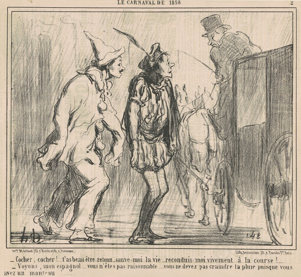 Tick, Tick! ... av Honoré Daumier