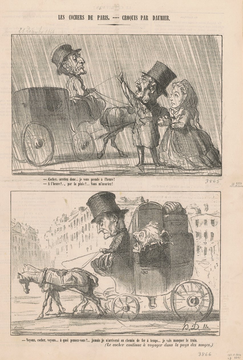 Tick, så sluta av Honoré Daumier