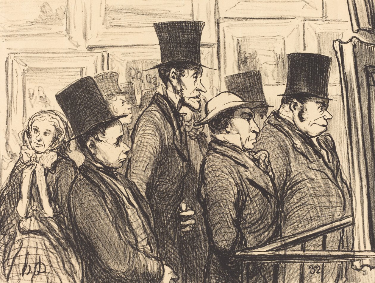 Cristi... här är ett nötkött som är välgjort!... av Honoré Daumier