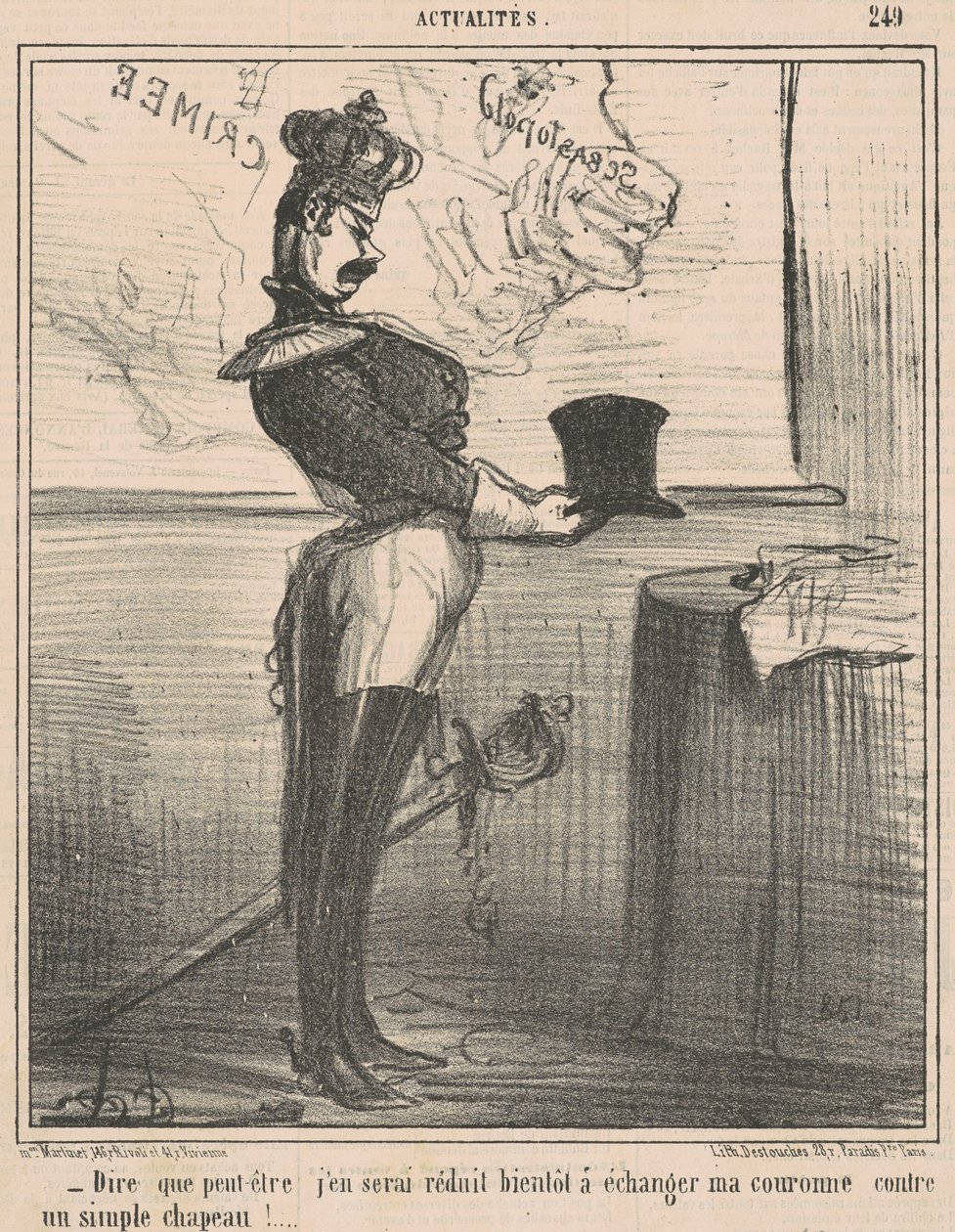 Att säga att jag kanske blir reducerad till det... av Honoré Daumier