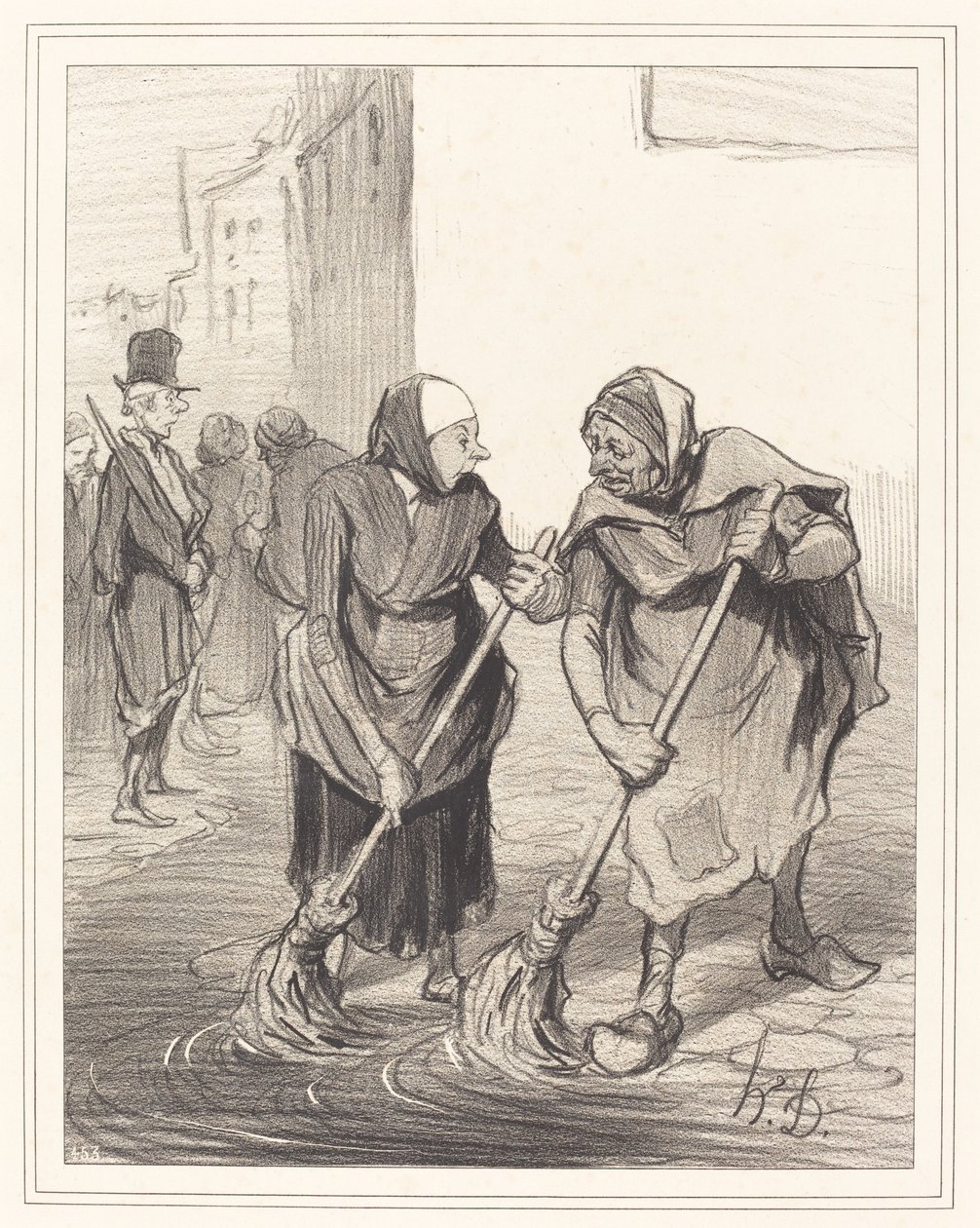 Säg, Mame Gibouard... av Honoré Daumier