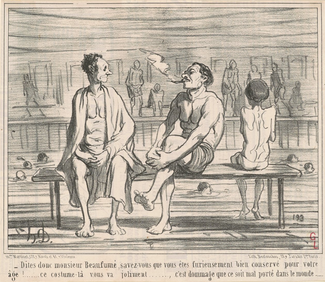 Säg, Monsieur Beaufumé... av Honoré Daumier