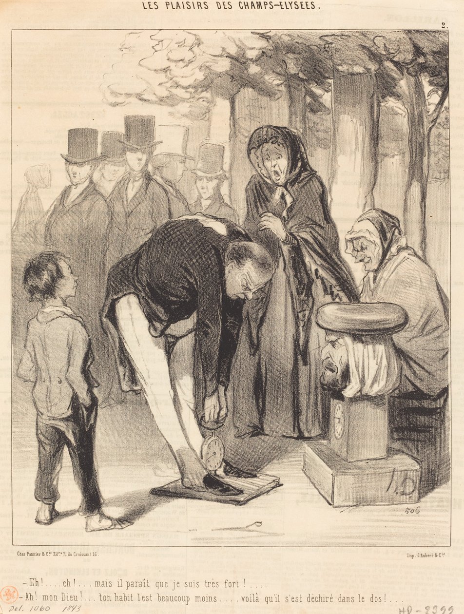Eh!... Eh!... men det verkar som... av Honoré Daumier
