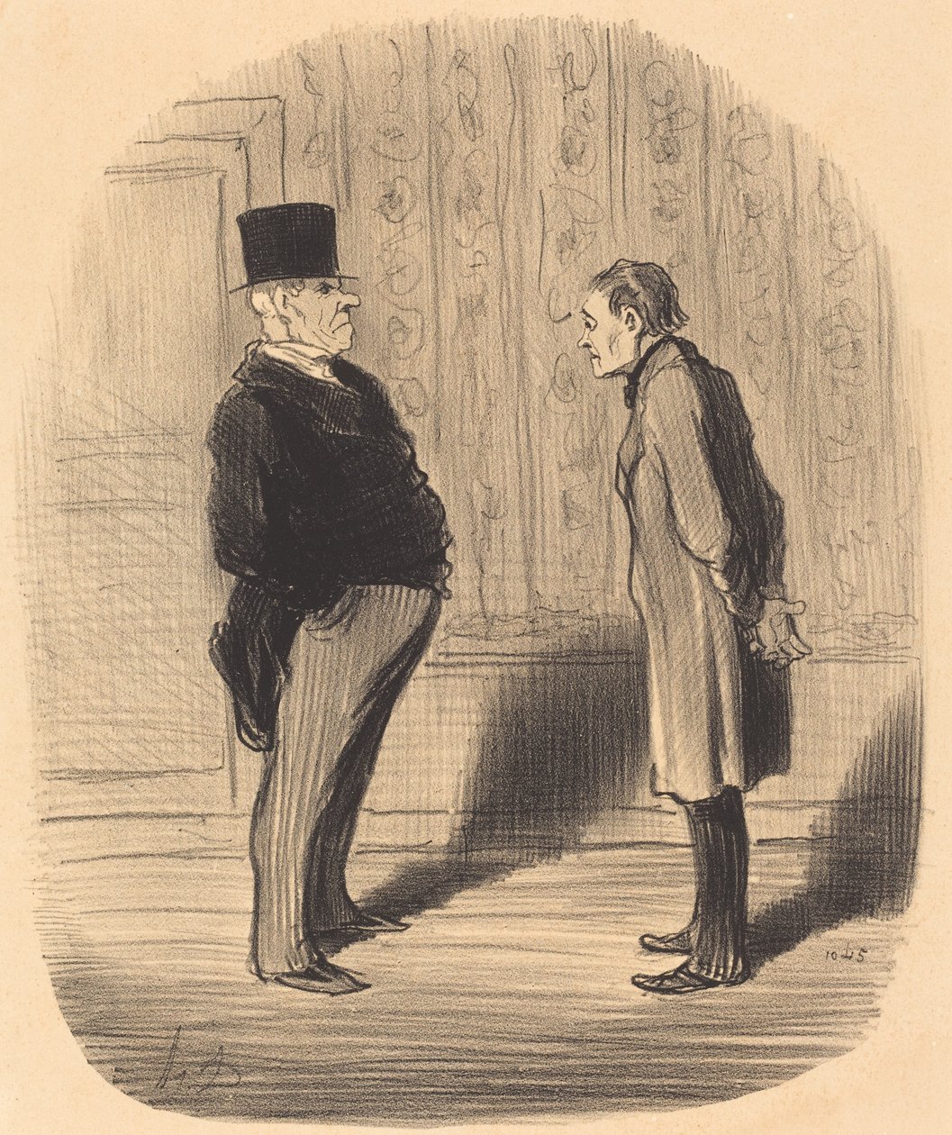 Hallå! väl sir och mina tre mandatperioder... av Honoré Daumier