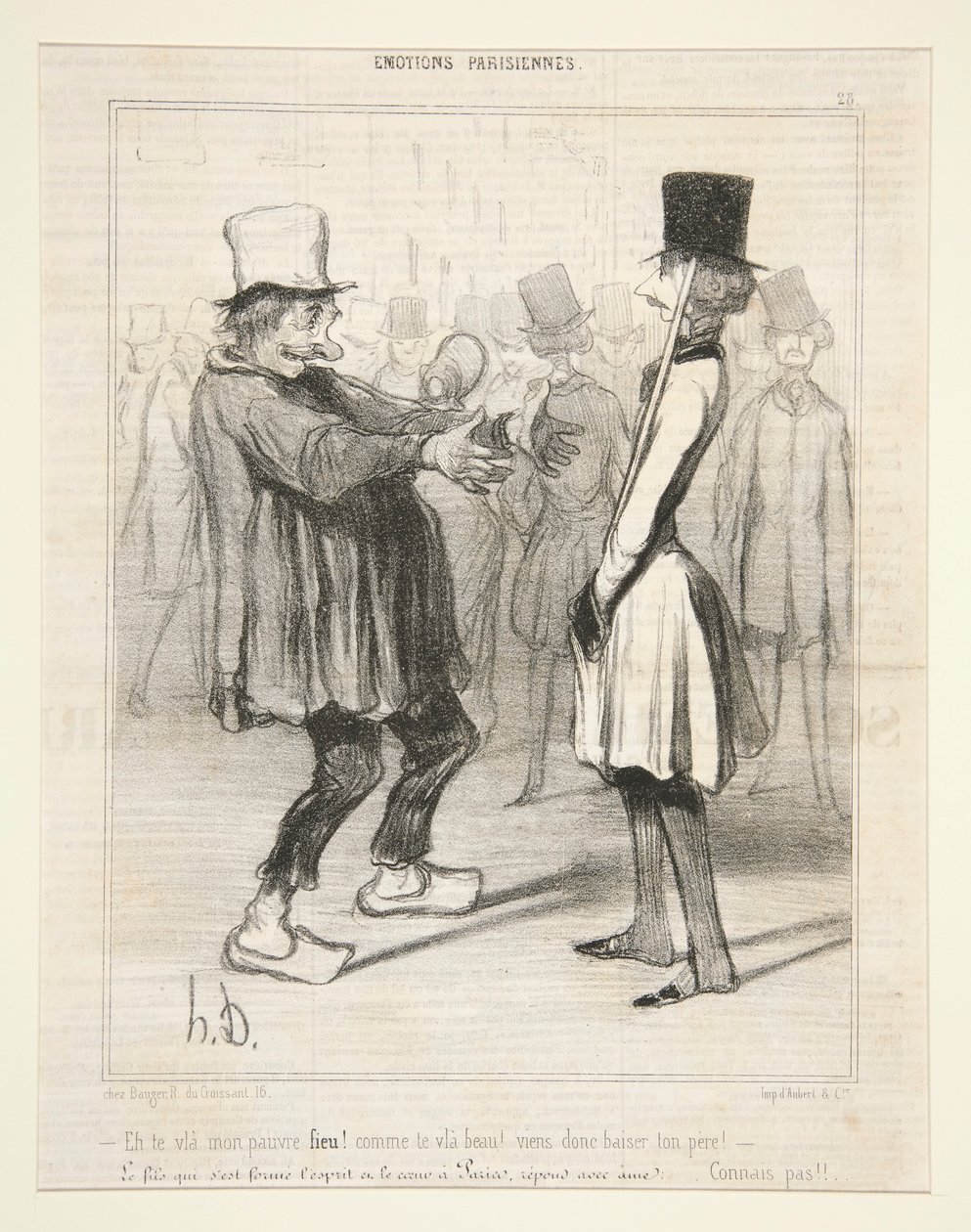 Eh, de är med av Honoré Daumier