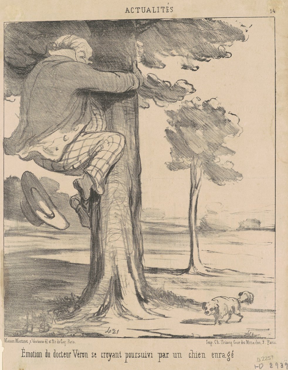Doktor Vérons känsla... av Honoré Daumier