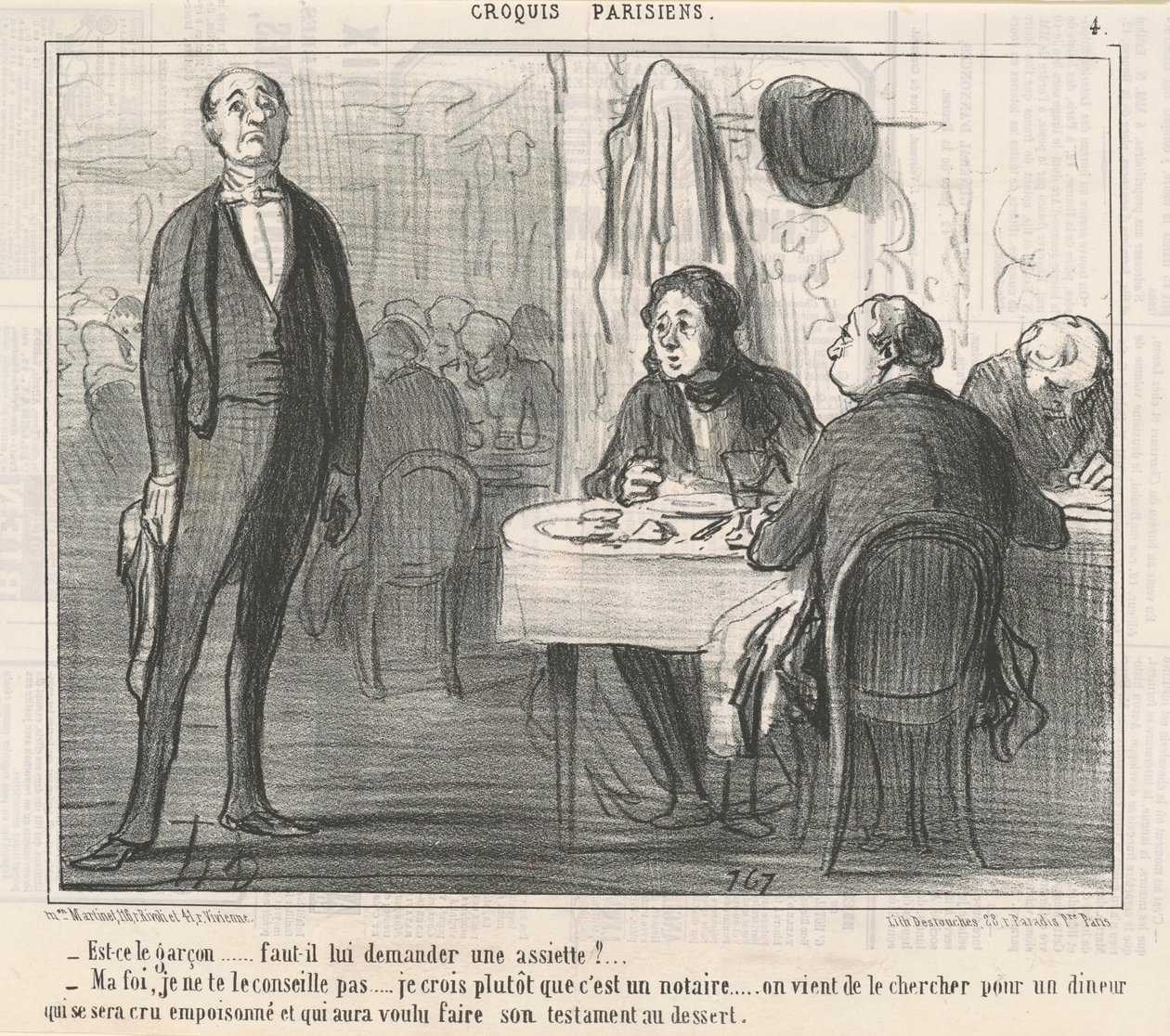 Är det pojken? av Honoré Daumier
