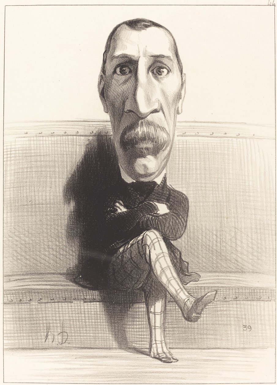Oss. Isidore Buvignier av Honoré Daumier