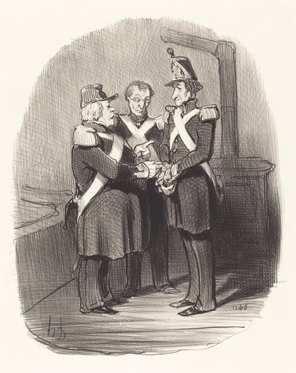 Förklara för mig, Monsieur Badoulard... av Honoré Daumier