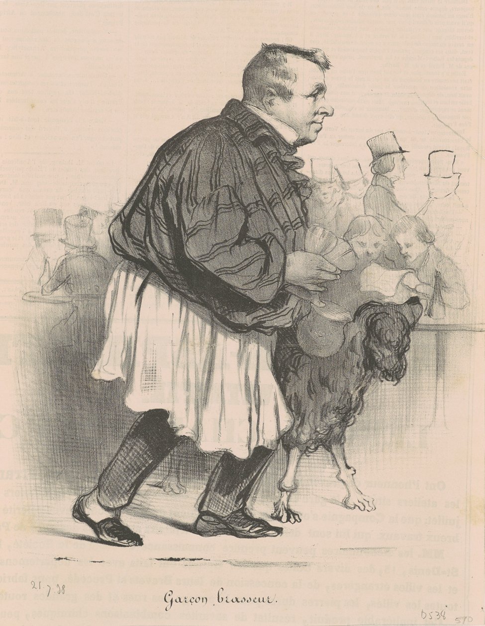Brewer Boy... av Honoré Daumier