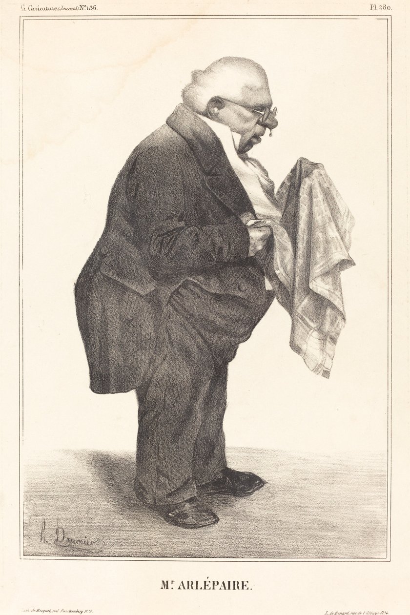 Harjad far av Honoré Daumier