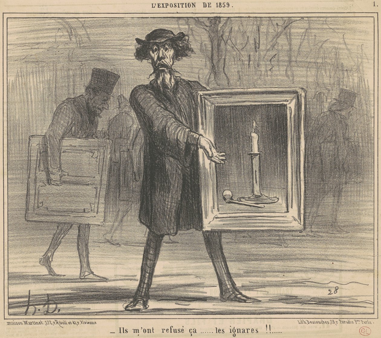 De vägrade mig att... av Honoré Daumier