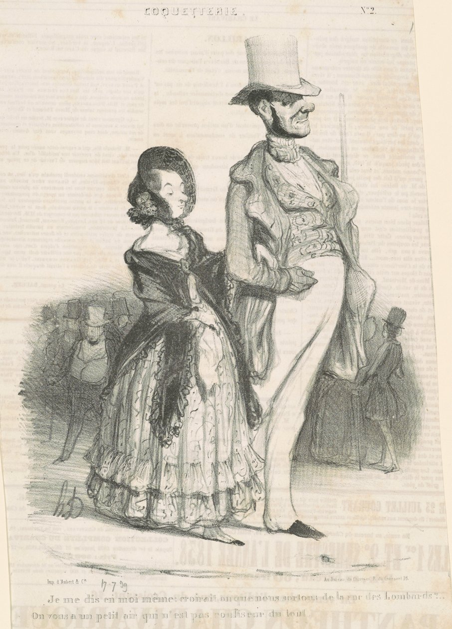 säger jag till mig själv av Honoré Daumier
