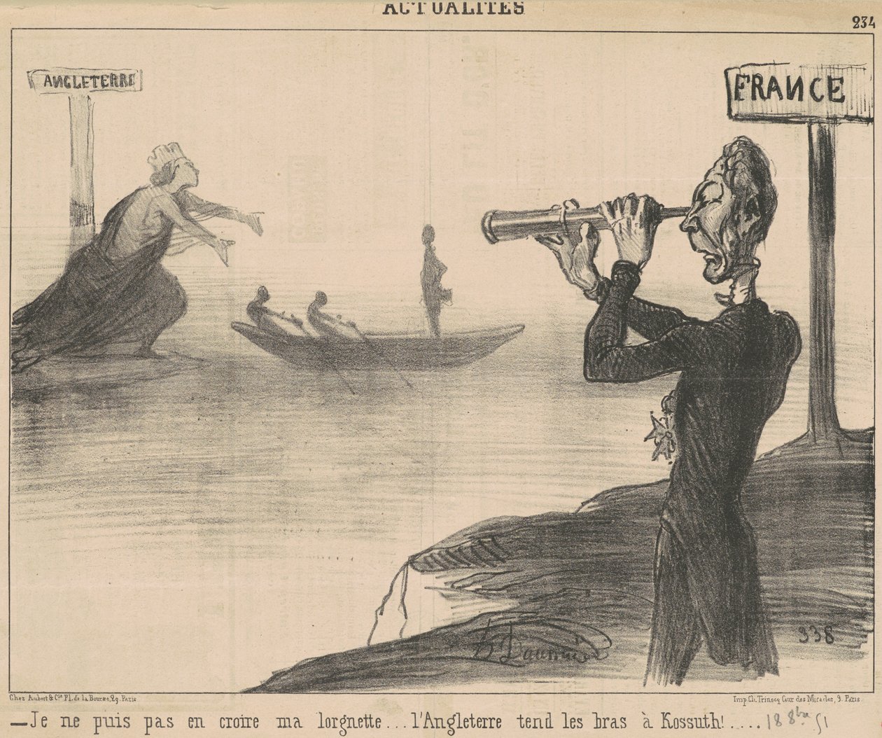 Jag kan inte tro mina glasögon... av Honoré Daumier