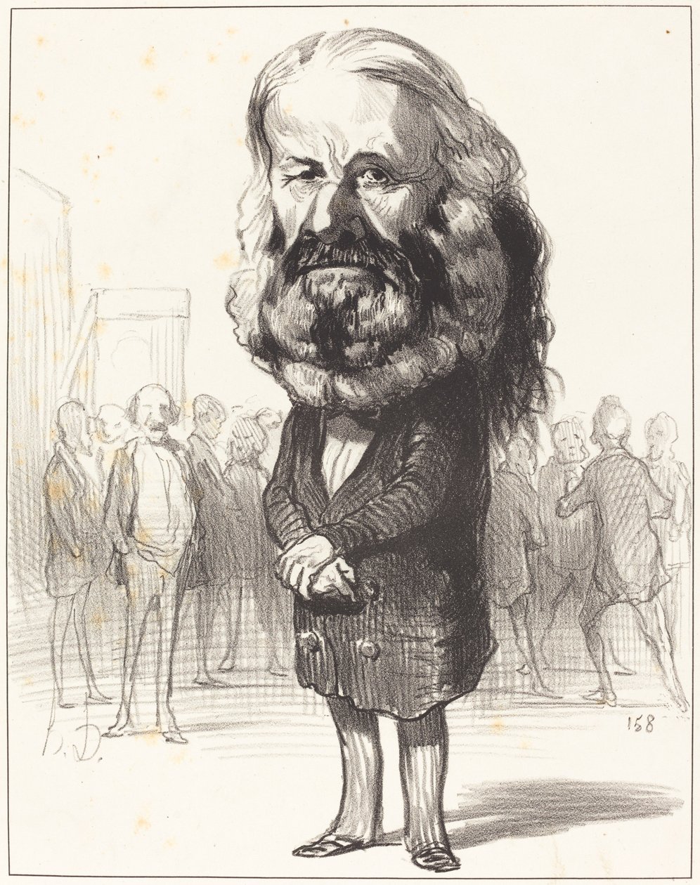 Henne. Myra. Ronjac av Honoré Daumier