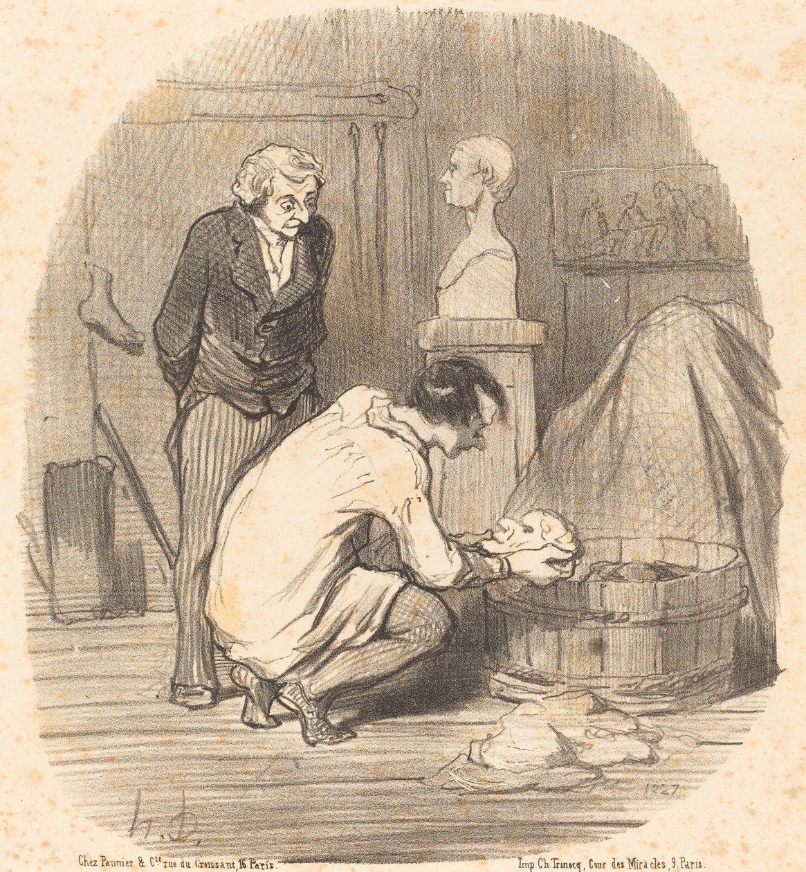 Konstnären - så är det!... av Honoré Daumier