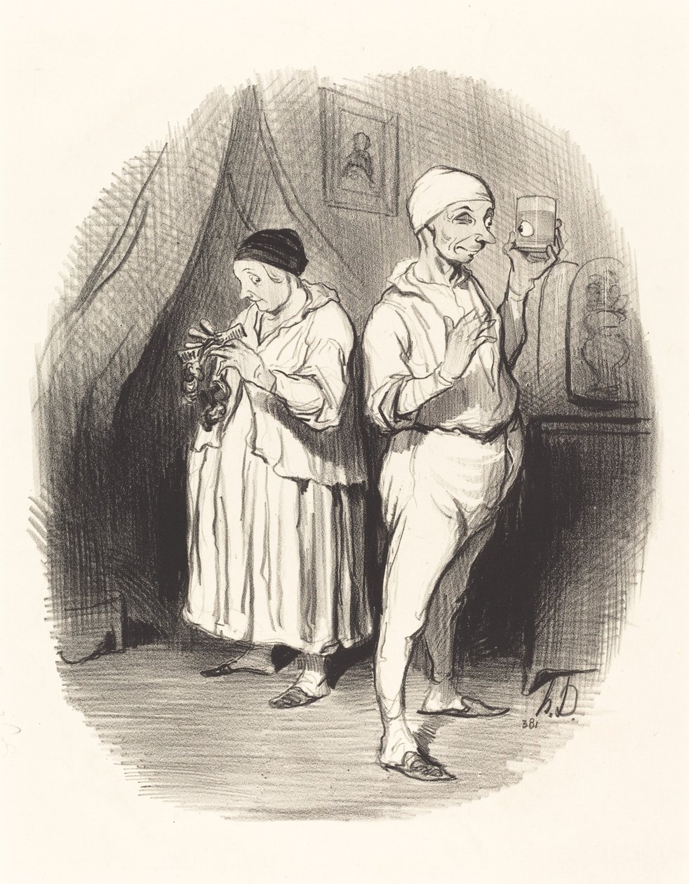Mästarens öga av Honoré Daumier