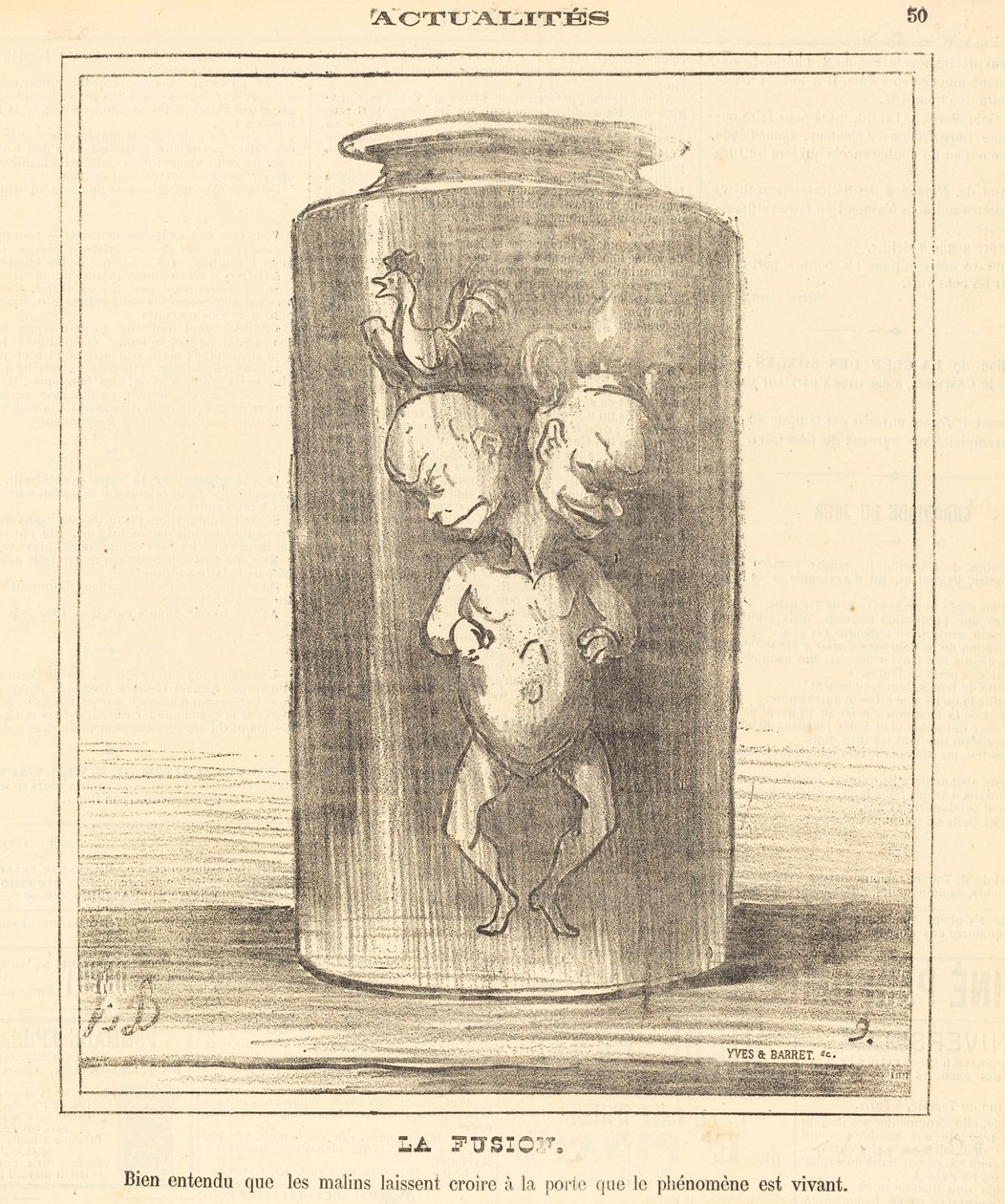 Fusion av Honoré Daumier