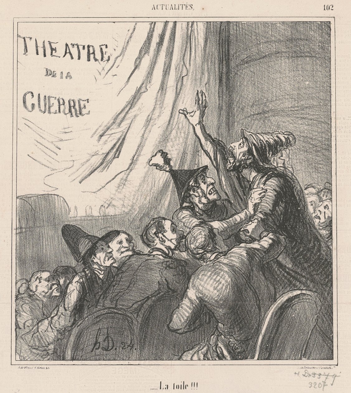 Webben!!! av Honoré Daumier