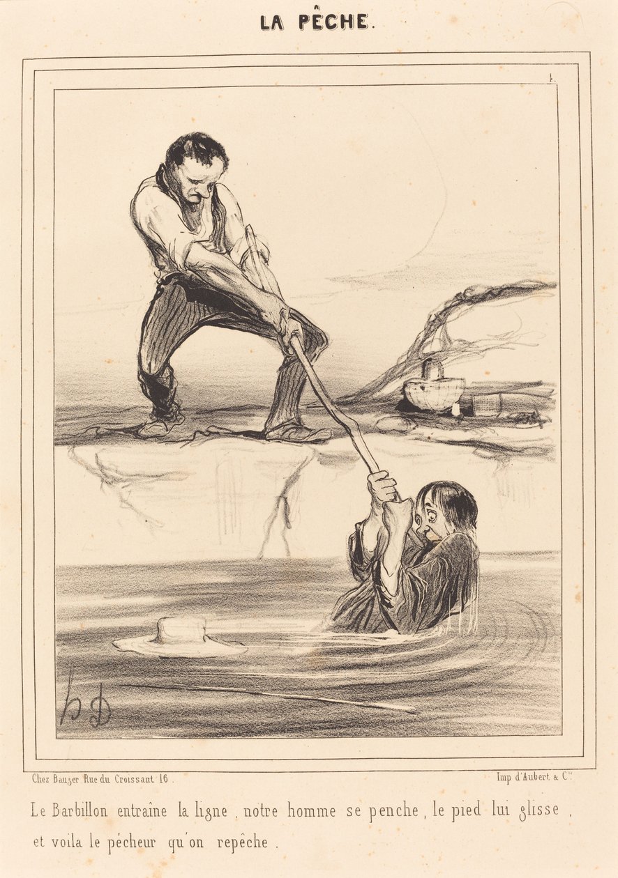 Barbillon involverar... av Honoré Daumier