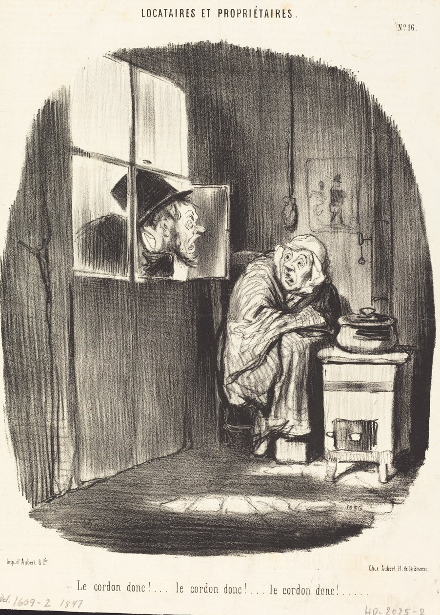 Sladden alltså!... av Honoré Daumier
