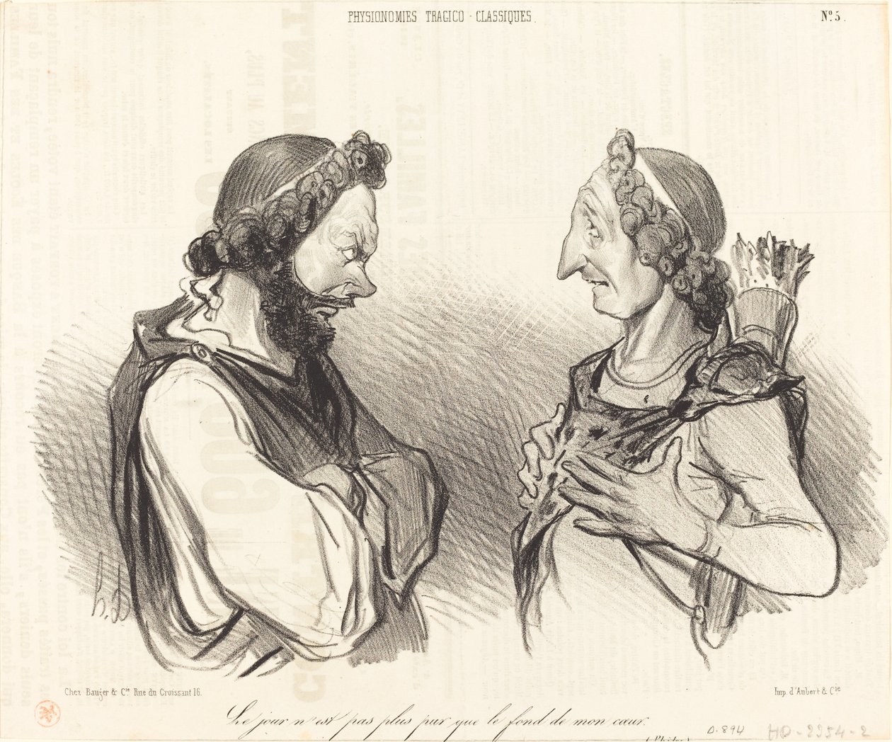 Dagen är inte renare... av Honoré Daumier