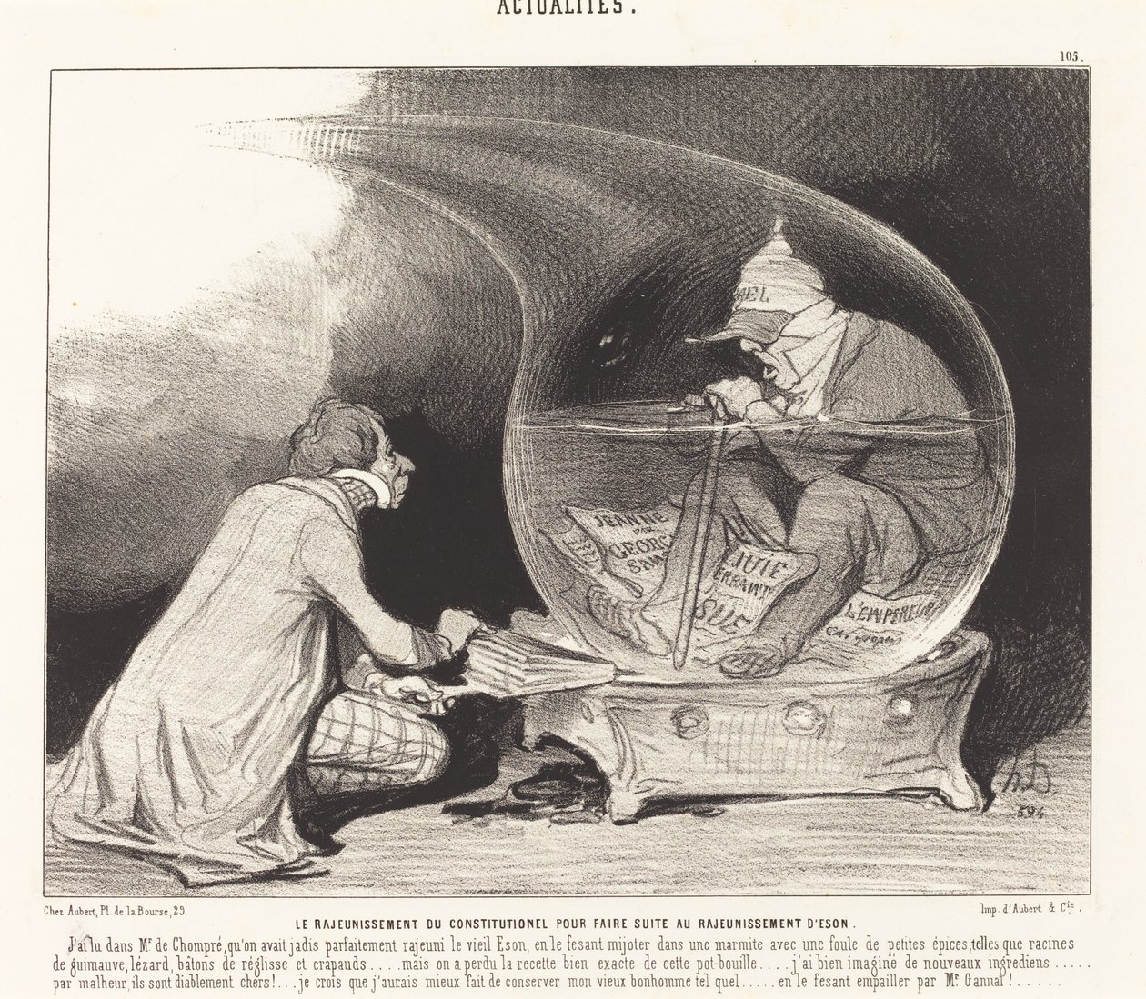 Föryngringen av det konstitutionella av Honoré Daumier