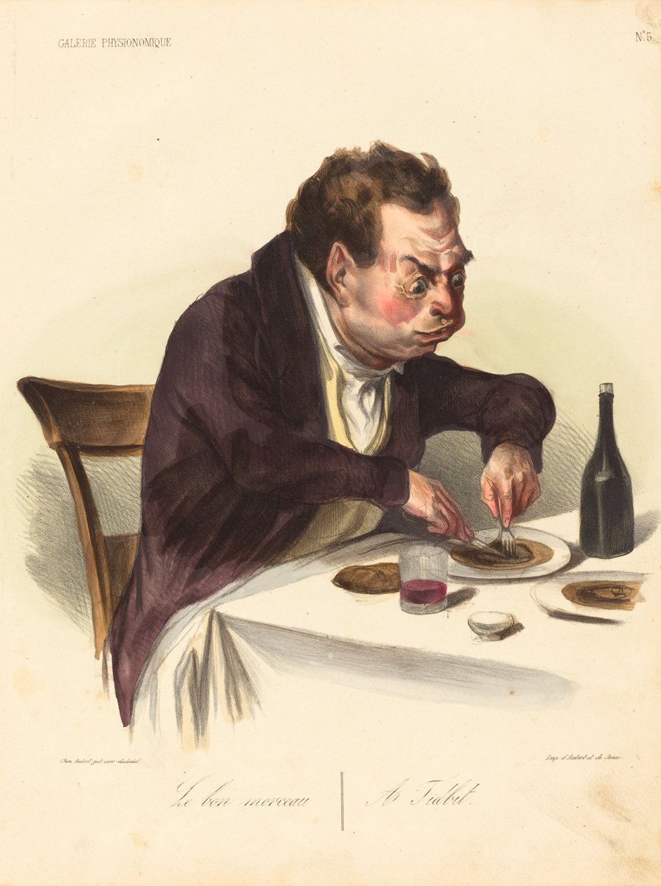 Den goda biten av Honoré Daumier