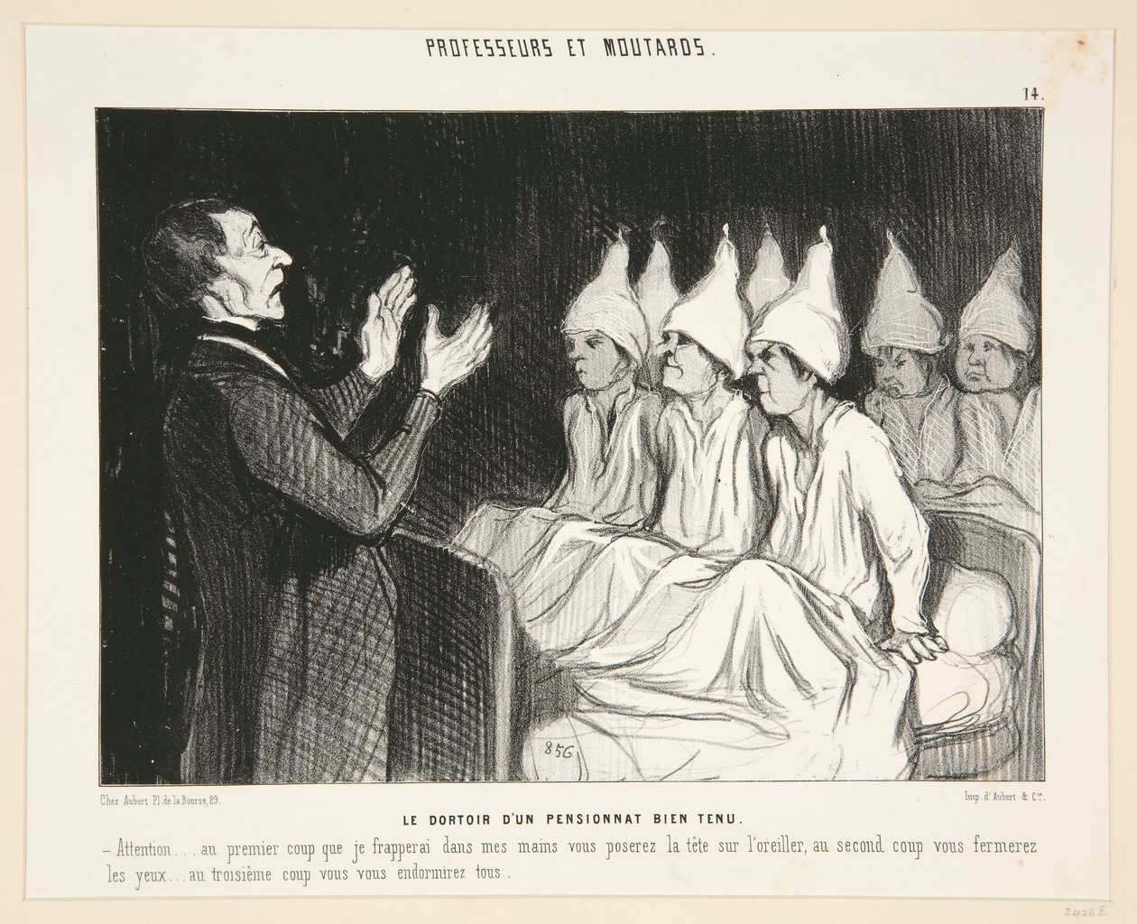 Sovsalen av av Honoré Daumier