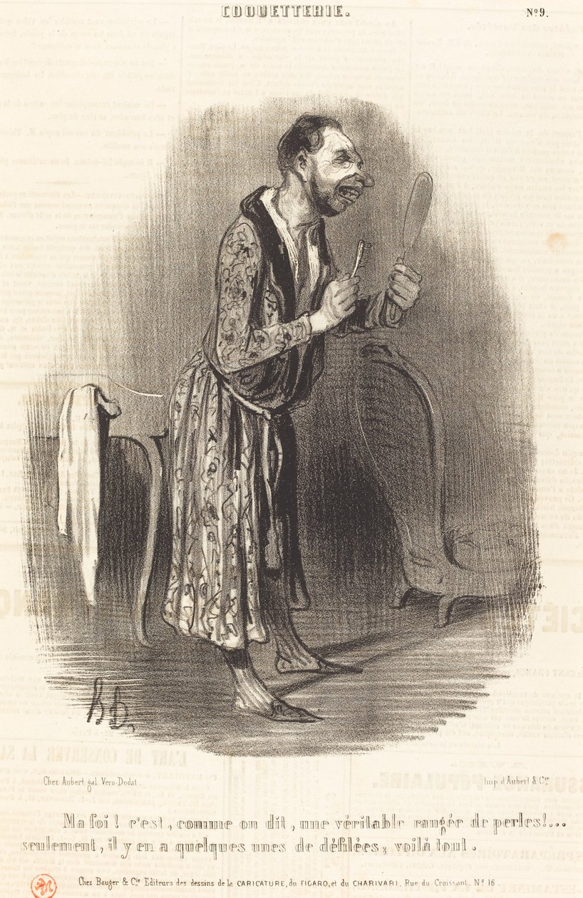Min tro! det är som de säger... av Honoré Daumier