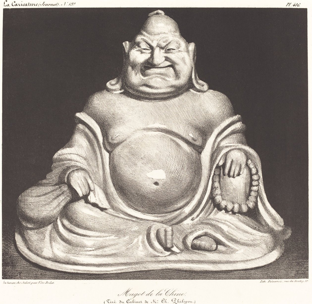 porslinsförråd av Honoré Daumier