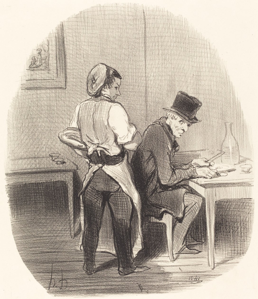 Men, sir, jag försäkrar er att det är... kalvkött!... av Honoré Daumier