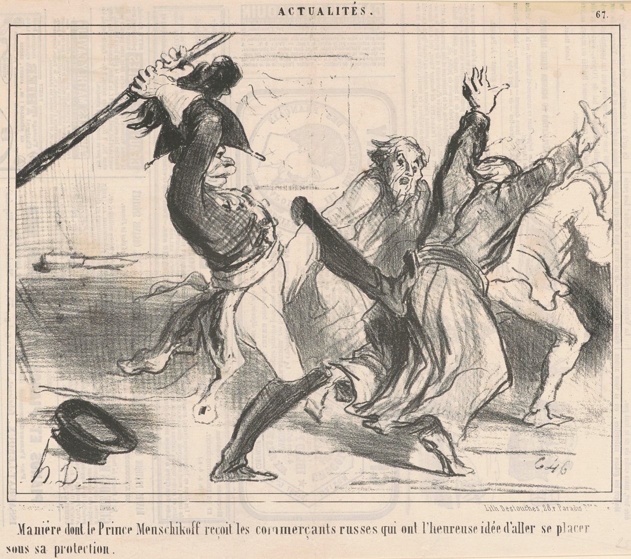 Sätt på vilket... av Honoré Daumier