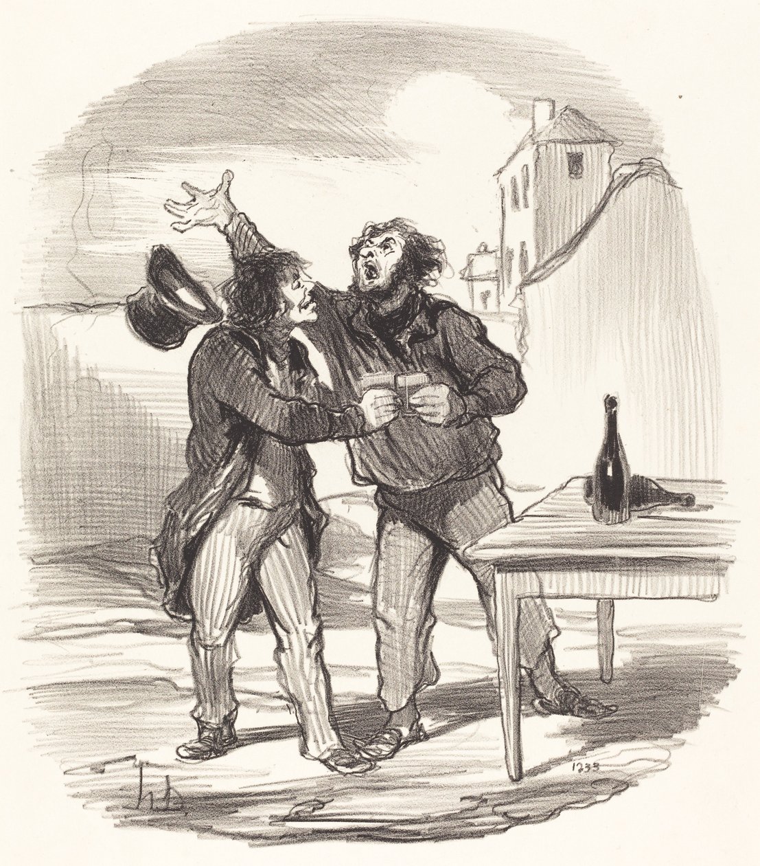 Medlem... av 10 december som tar... av Honoré Daumier