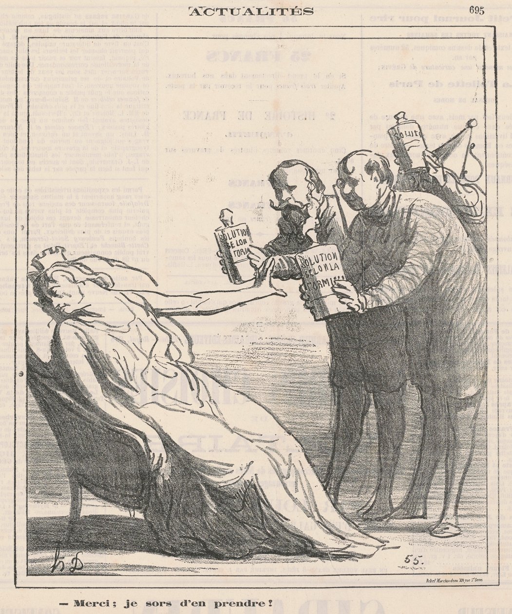Tack, jag ska ta några av Honoré Daumier