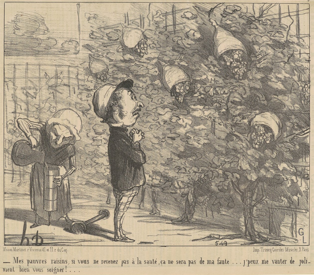 Mina dåliga skäl, om du inte kommer tillbaka till hoppet... av Honoré Daumier