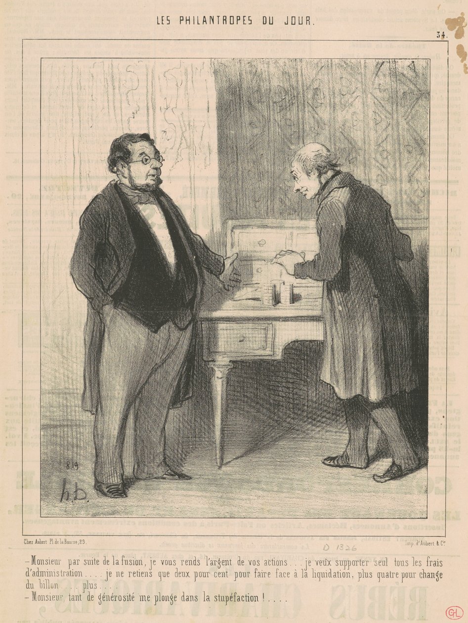 Sir som ett resultat av sammanslagningen av Honoré Daumier