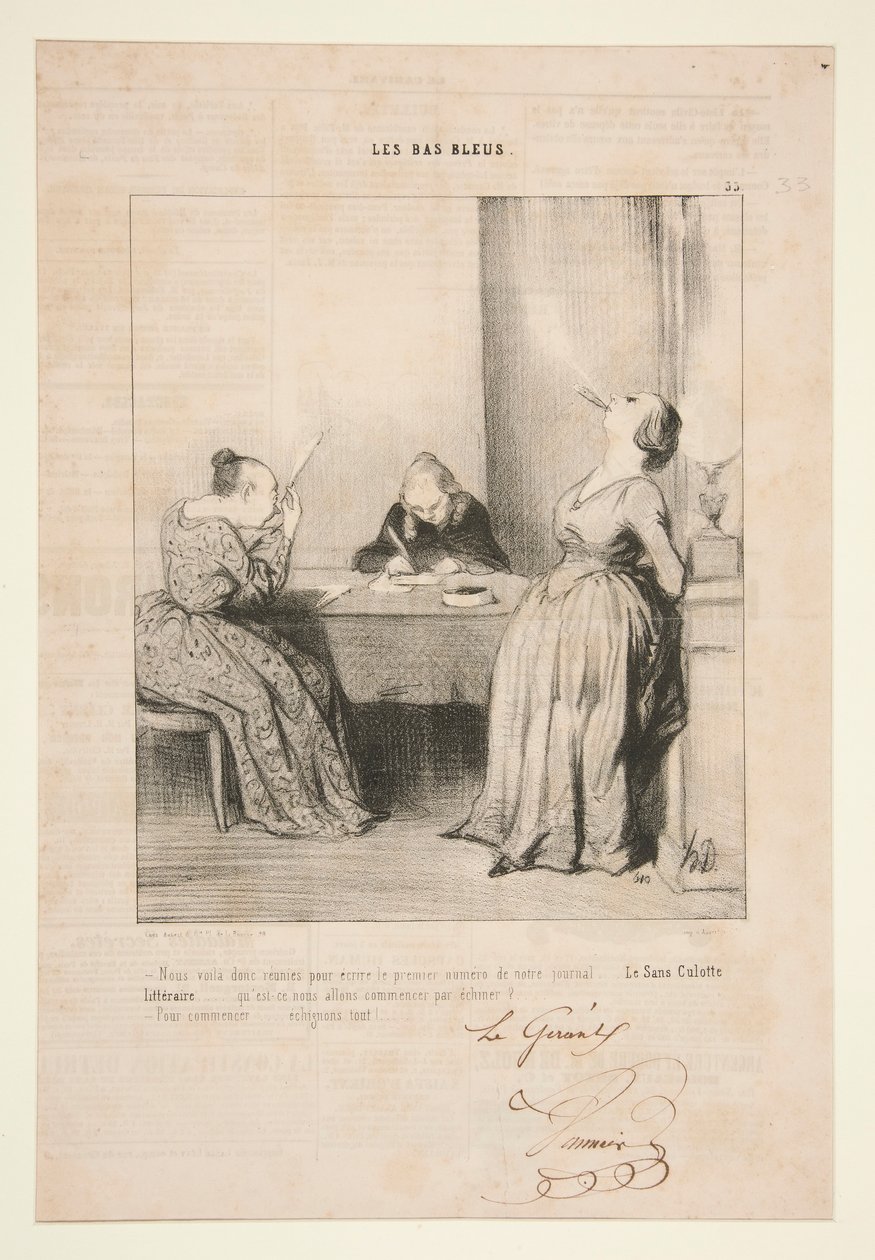 Så här är vi återförenade av Honoré Daumier